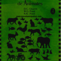 Nutricion y Alimentacion de Animales