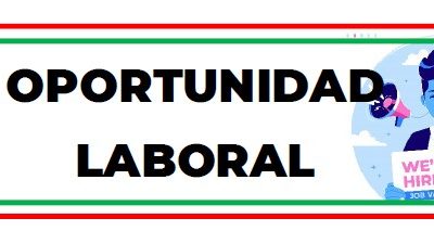 OPORTUNIDAD LABORAL.